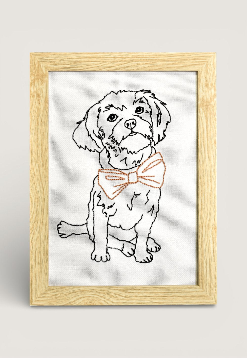 "Custom Pet frame"- Embroidery