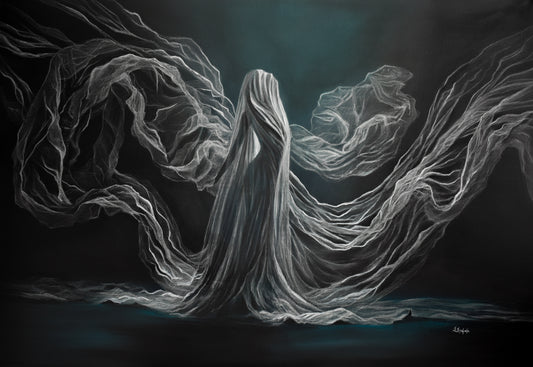"Veil of Omission" - Original painting