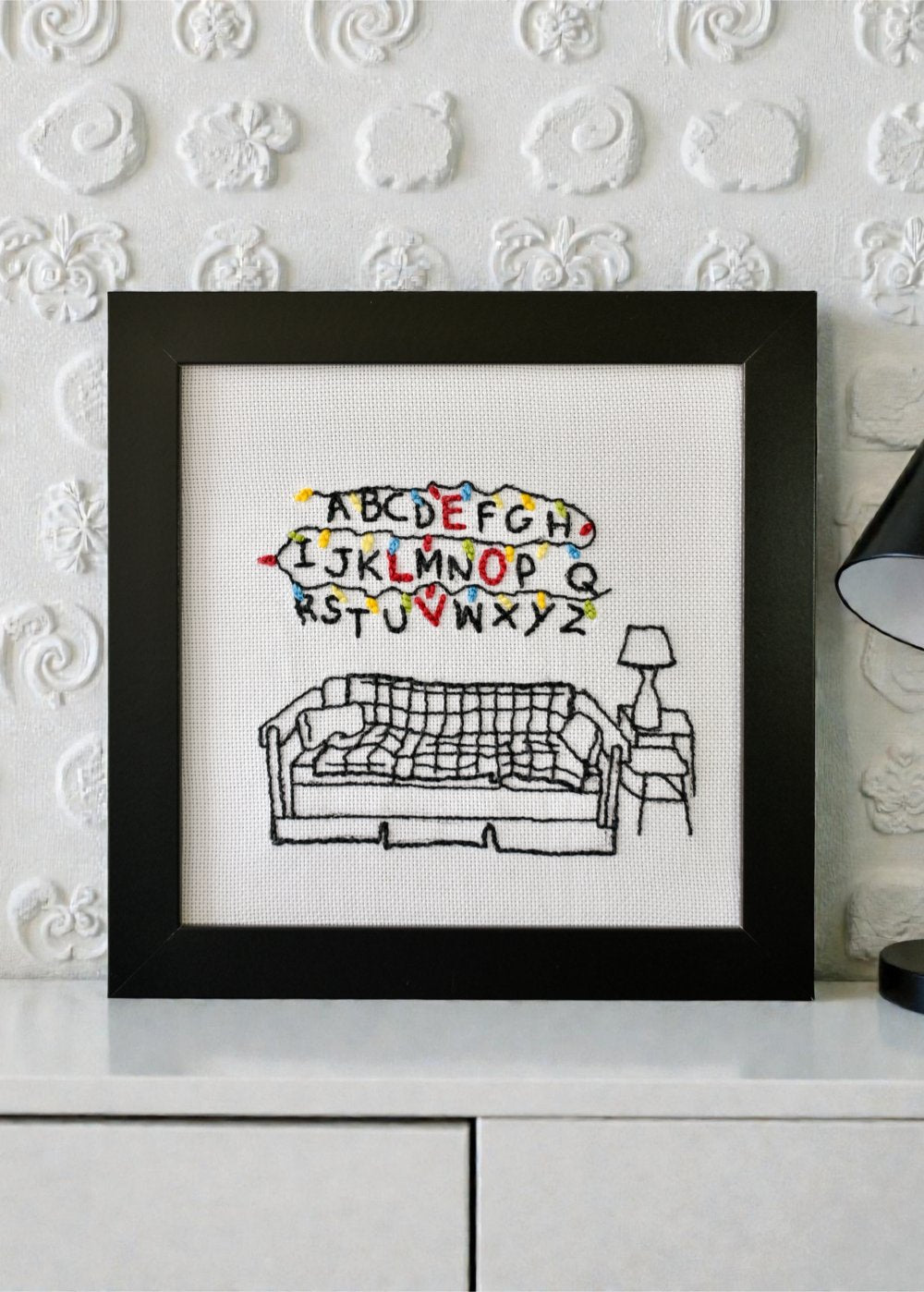 "Stranger Things'- Embroidery