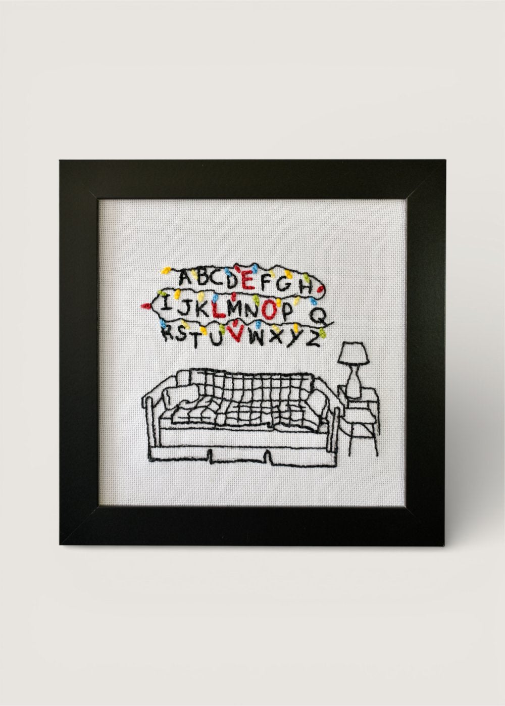 "Stranger Things'- Embroidery