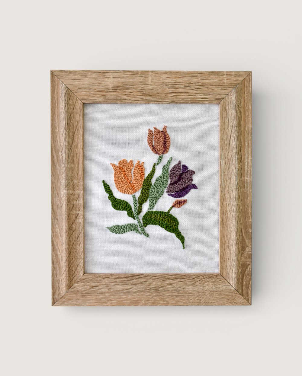 "Tulips"- Embroidery
