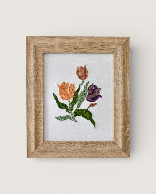 "Tulips"- Embroidery
