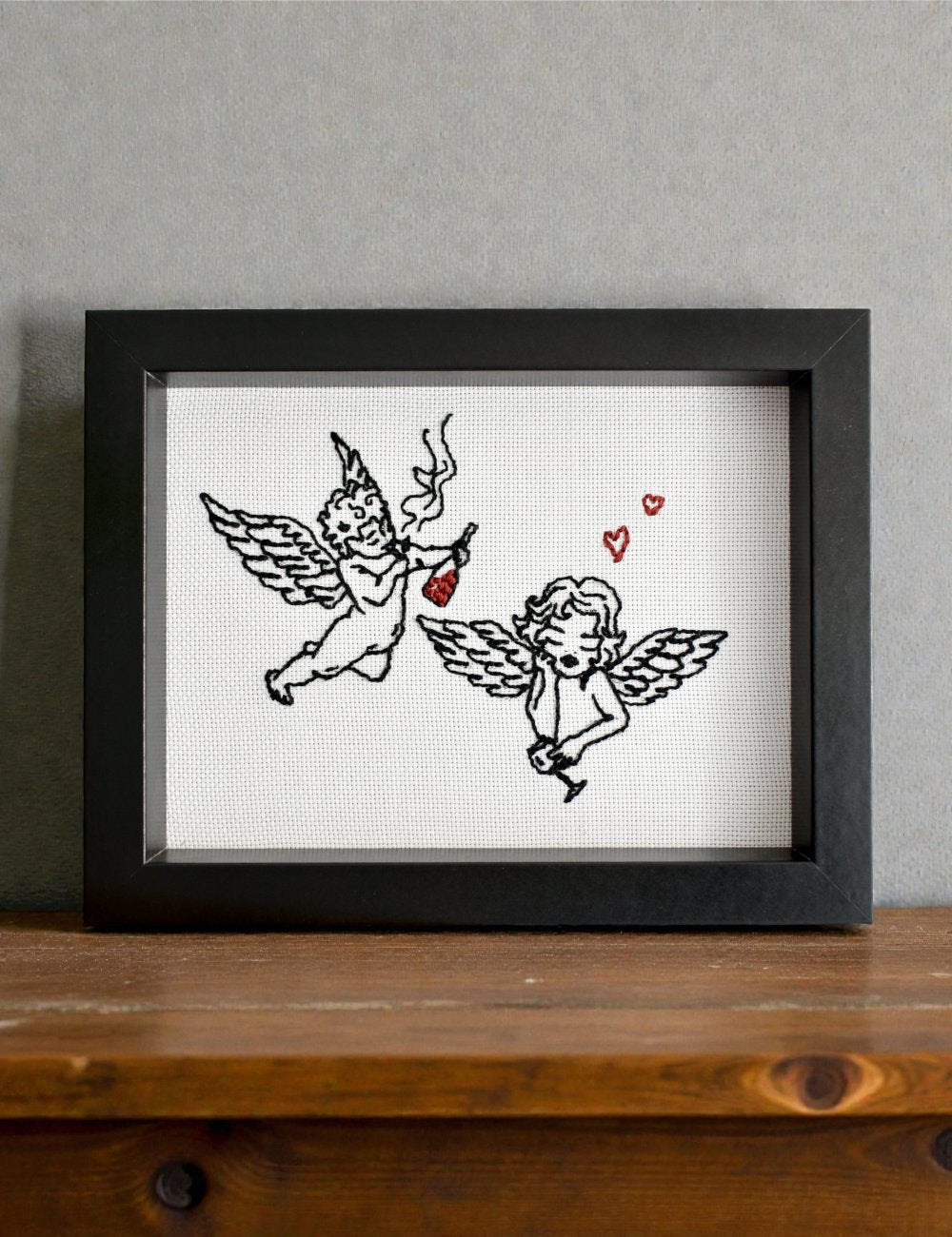 "Angels off Duty"- Embroidery