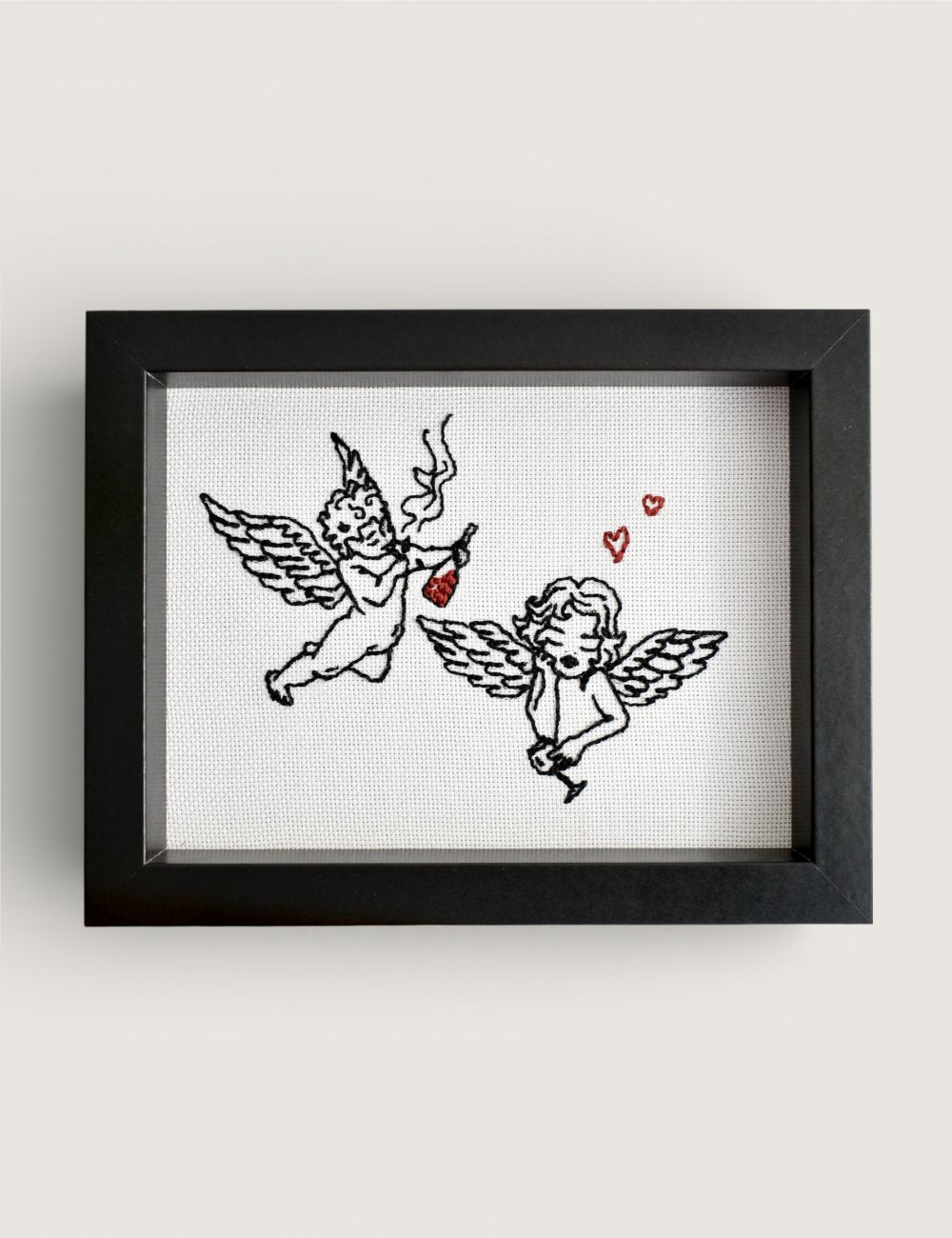 "Angels off Duty"- Embroidery